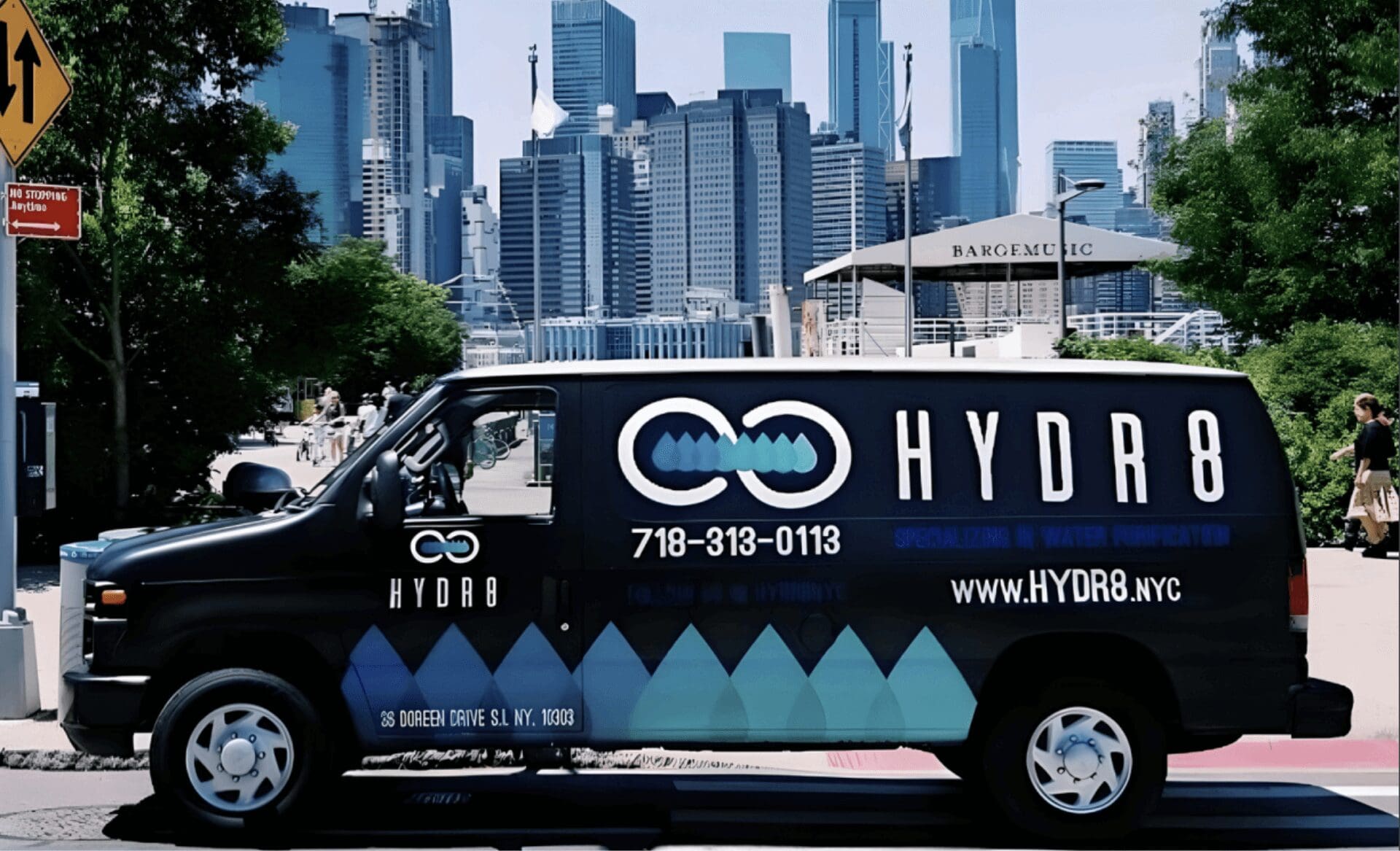 hyrd8 water service van hyrd8 water service van